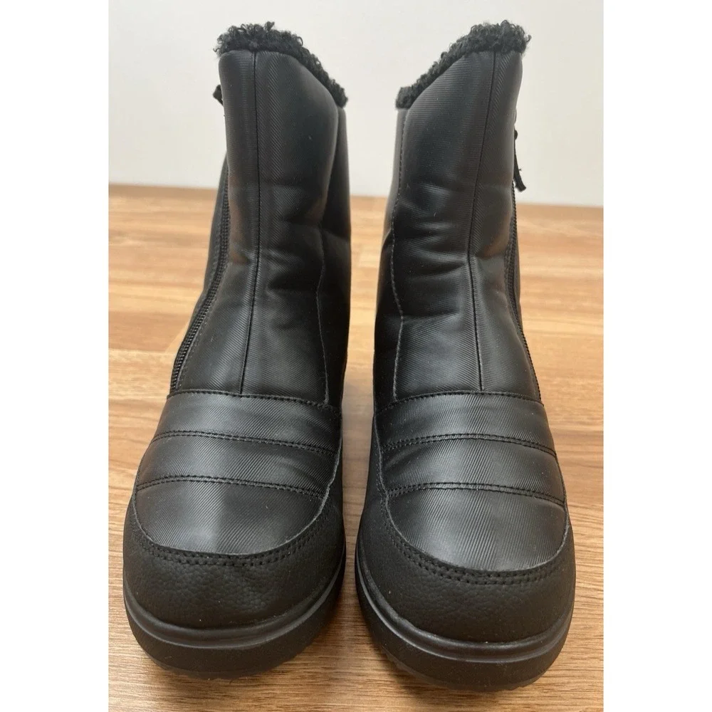 JBU Snowbound Black Winter Boots Women's Size 6.5